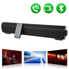 Load image into Gallery viewer, Soundbar Wired and Wireless Bluetooth Speaker, Home Theater TV Stereo Sound bar Built-in Subwoofers for TV/PC/Phones/Tablets with Remote Control
